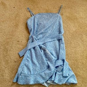 Blue Floral dress!